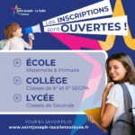 Ouverture des Inscriptions en classe de Seconde