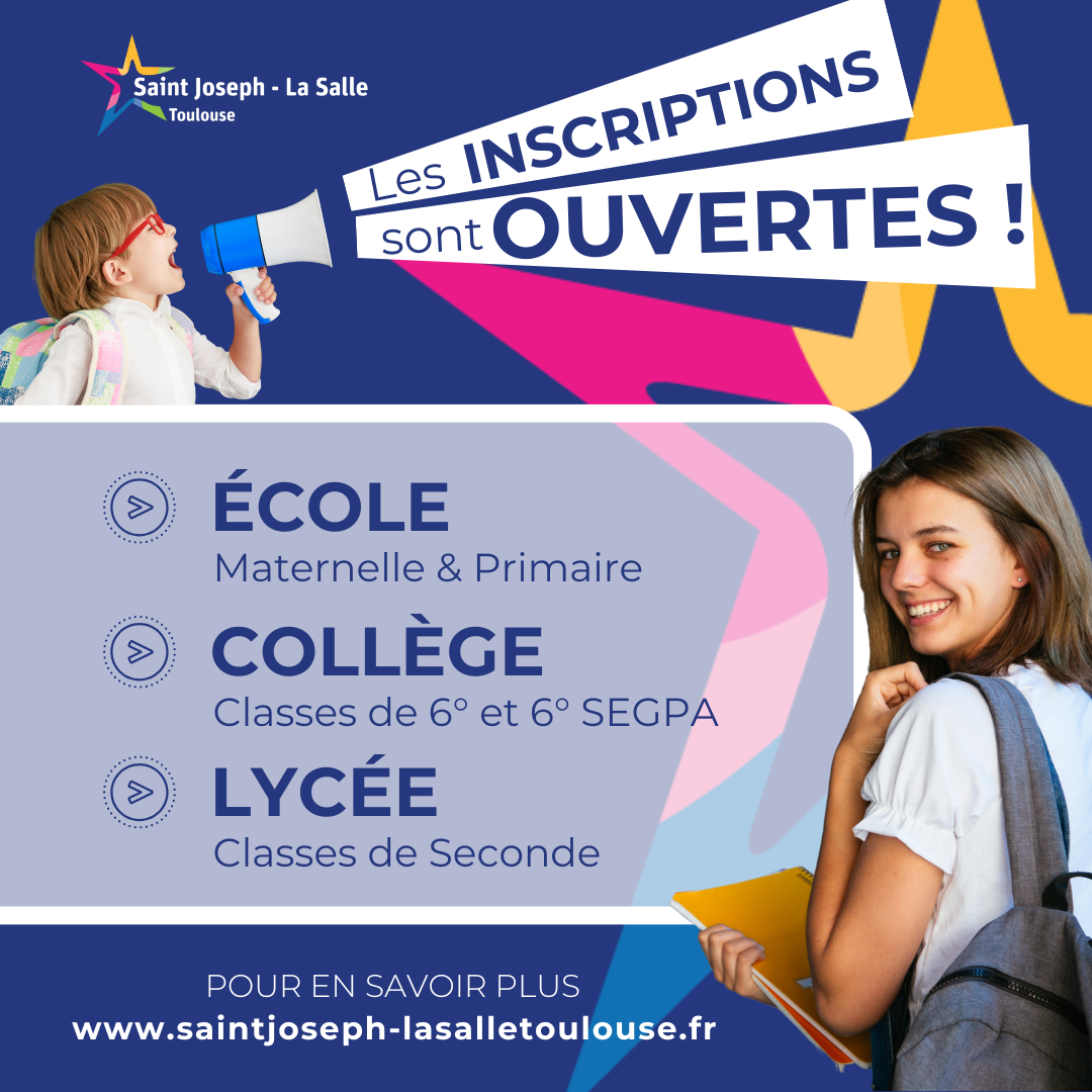 Ouverture des Inscriptions en classe de Seconde