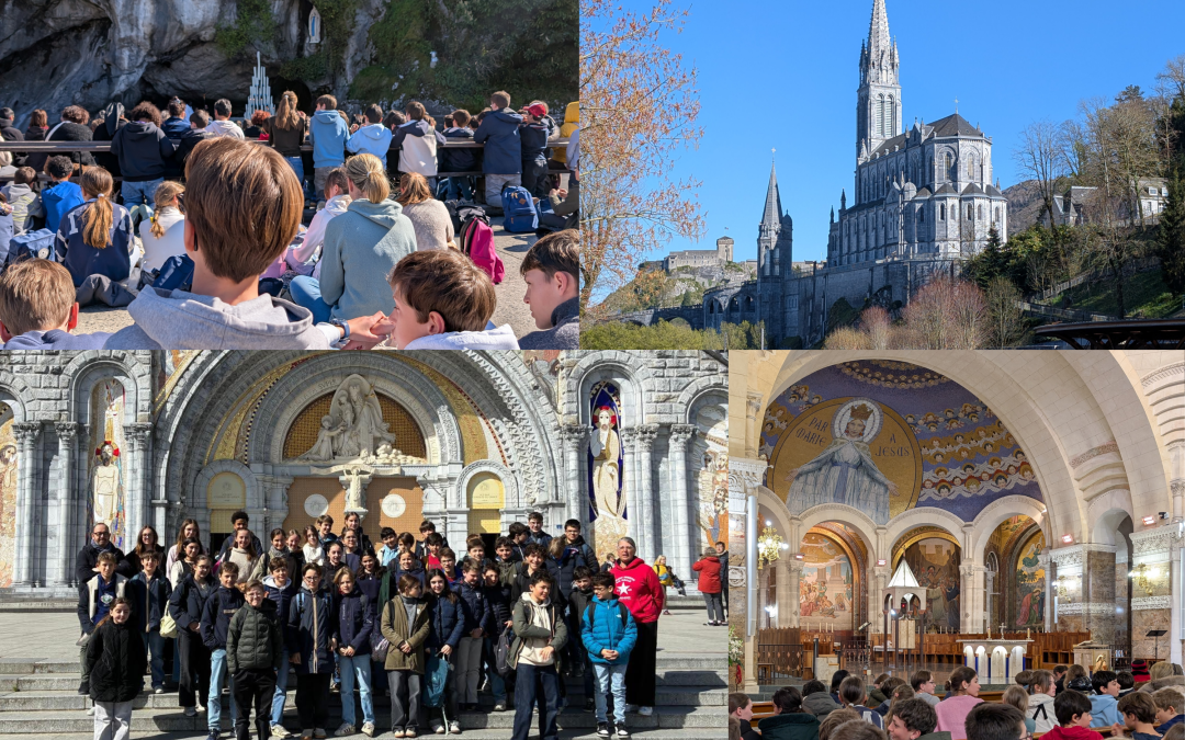 Les élèves du collège en pèlerinage à Lourdes ⛪